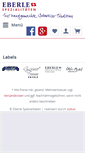 Mobile Screenshot of eberle.ch